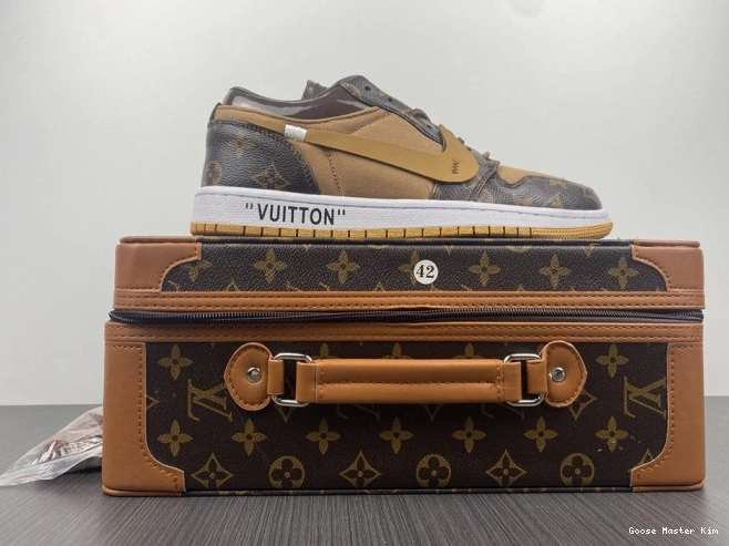 1 Off-Louis x OW LOW AJ1 Air Jordan 0807